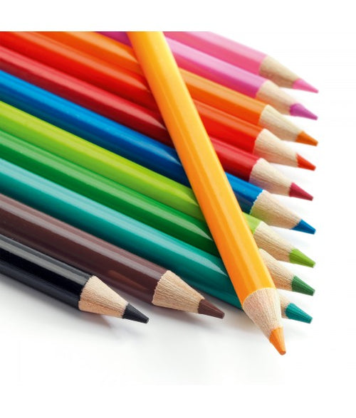 12 Crayons aquarelle classique