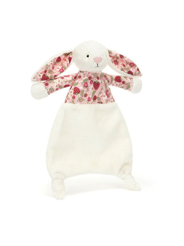 Blossom cream bunny berry comforter