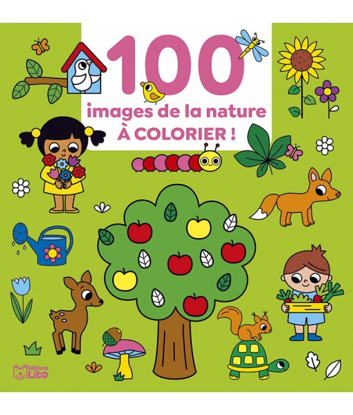 100 images de la nature à colorier