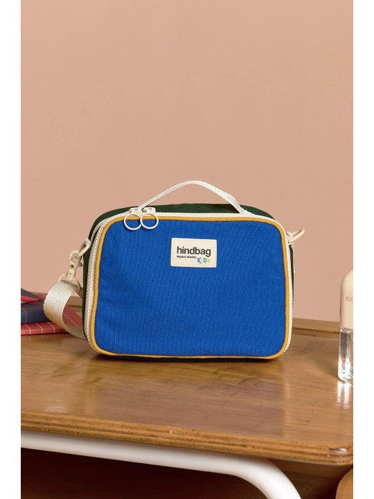 Lunchbag enfant Elsa tricolore bleu électrique