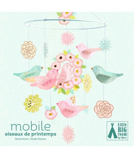 Mobile papier - Oiseaux de printemps