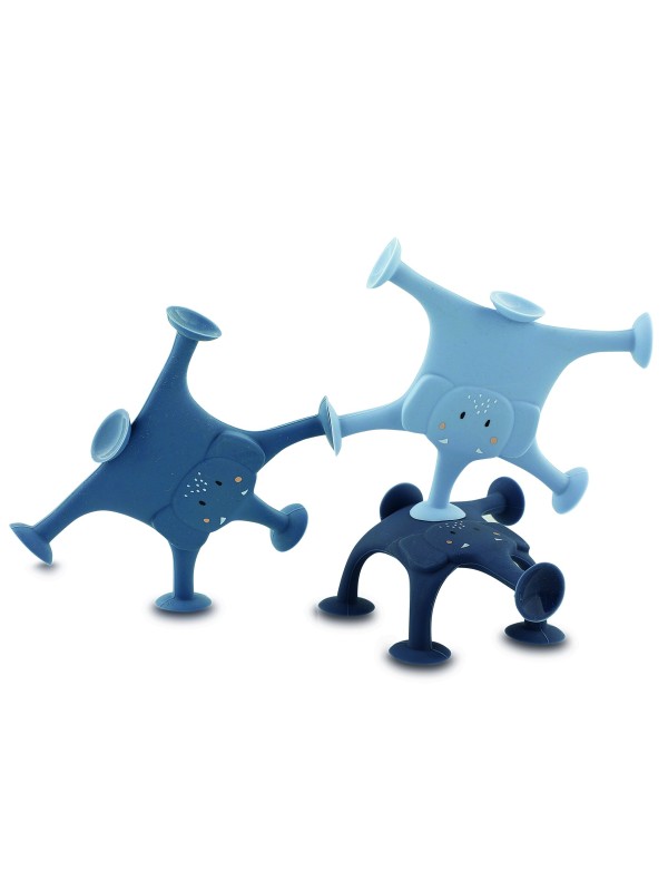 Animaux ventouses (x 3) - Mrs Elephant