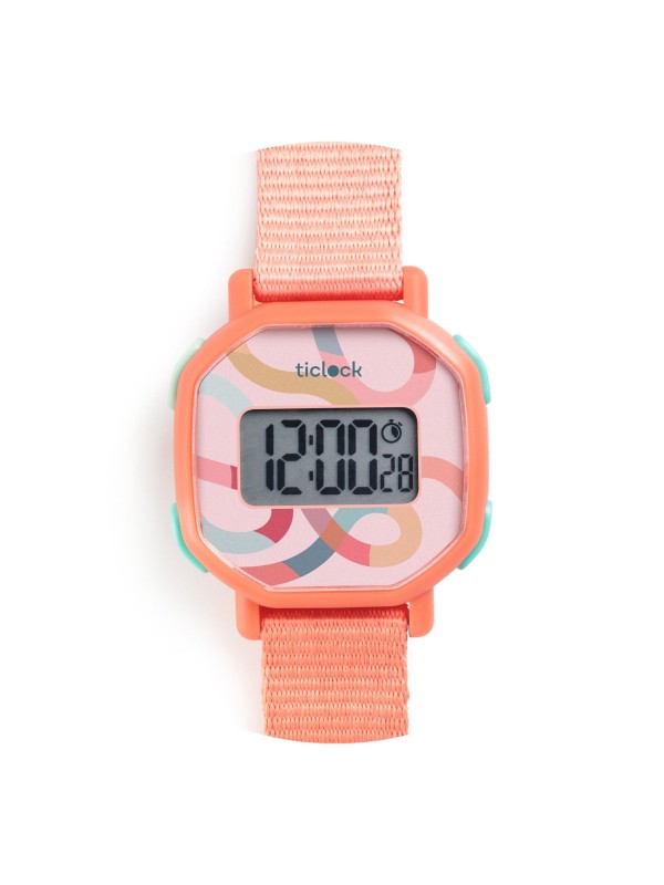 Ticlock - Montre digitale Pastel volute