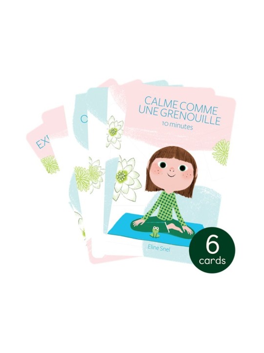 Calme et attentif comme une grenouille (6 cartes audio)