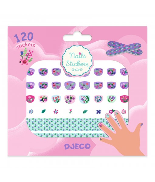 Autocollants ongles - Petite fleur