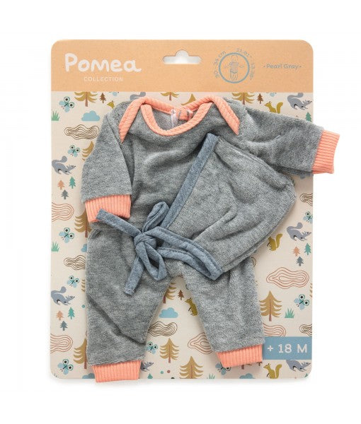 Baby Poméa - Tenue Pearl gray pour poupée 30-34 cm