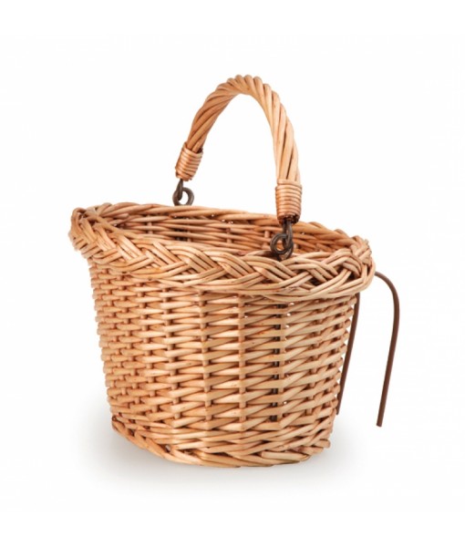 Panier de vélo en osier