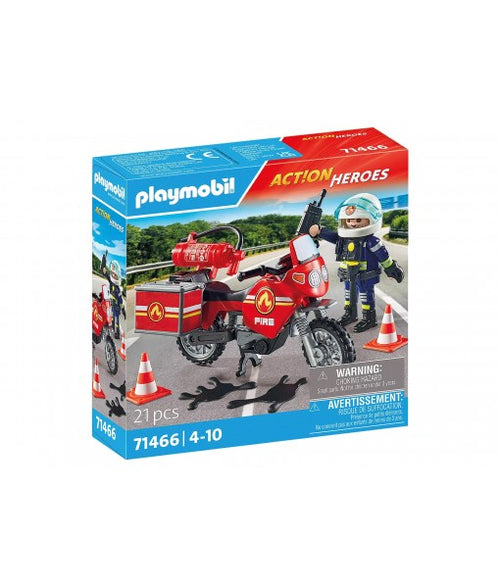 Action Heroes - Pompier et moto