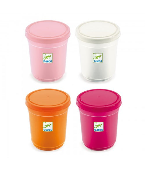 4 pots de pâte à modeler Sweet
