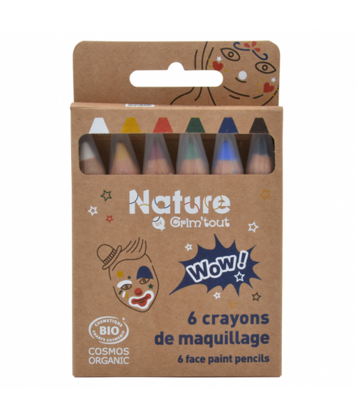 6 crayons maquillage - Wow !