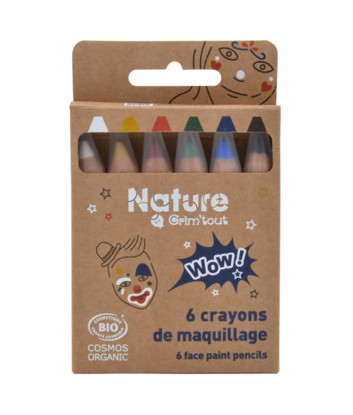 6 crayons maquillage - Wow !