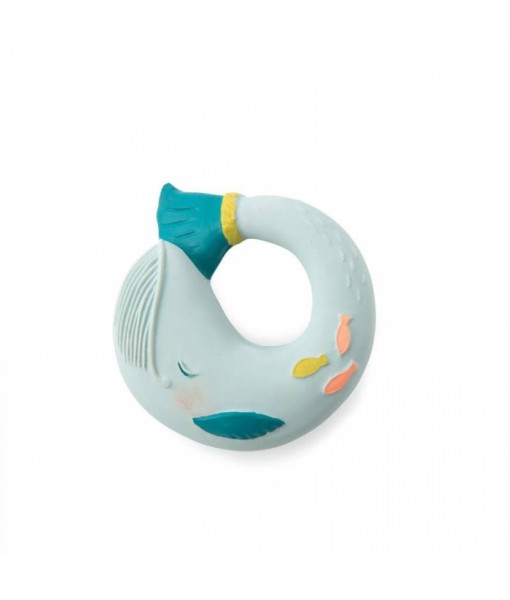 Anneau de dentition caoutchouc naturel - Baleine