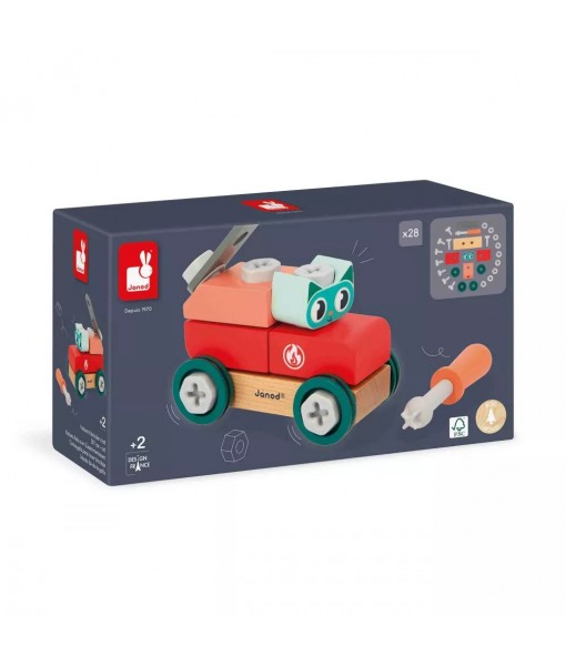Brico'Kids - Voiture chat à bricoler