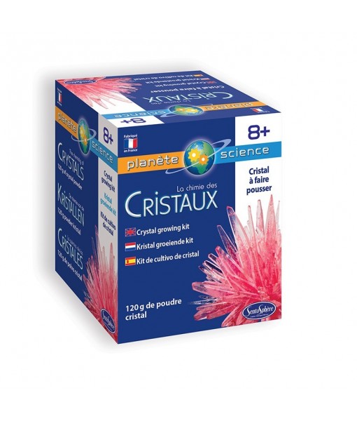 Cristal rouge à faire pousser
