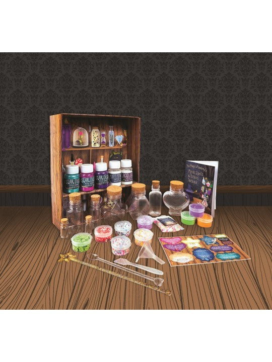 Set pour potions magiques avec livre de recettes