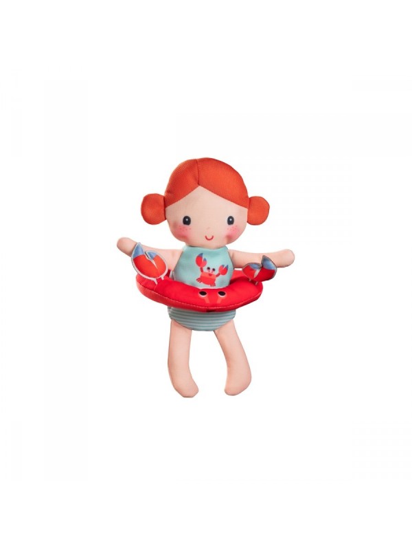 Axelle le crabe poupée de bain