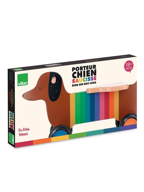 Porteur chien saucisse