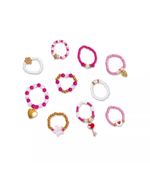 10 bagues en perles Lovely à créer