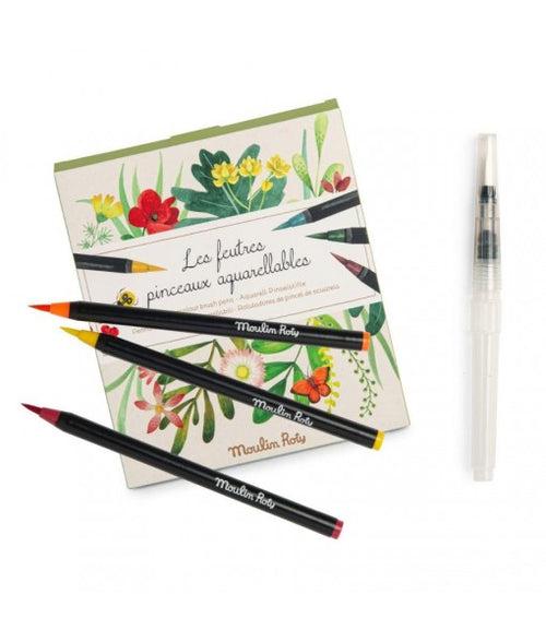 12 feutres aquarelle Le jardin du Moulin