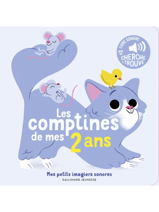 Les comptines de mes 2 ans avec un cherche et trouve (MPIS)