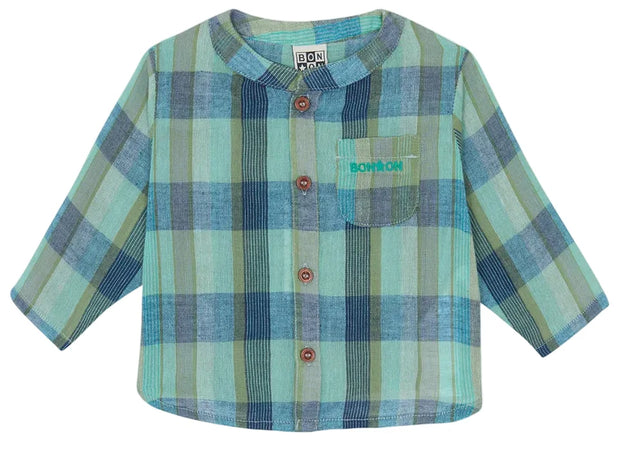 Chemise NEVER carreaux coco BONTON