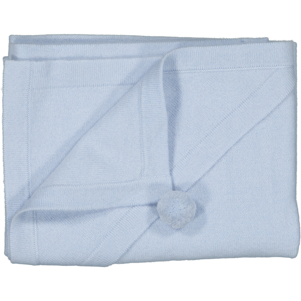 Couverture en cachemire Bleu ciel LES LUTINS
