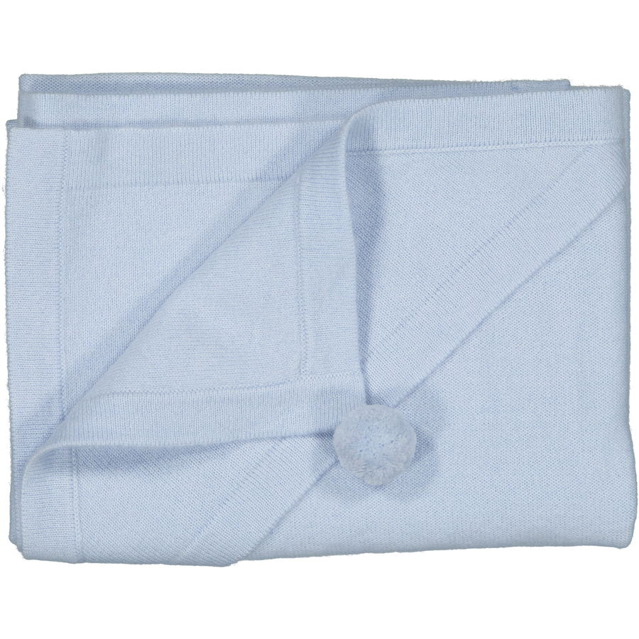 Couverture en cachemire Bleu ciel LES LUTINS
