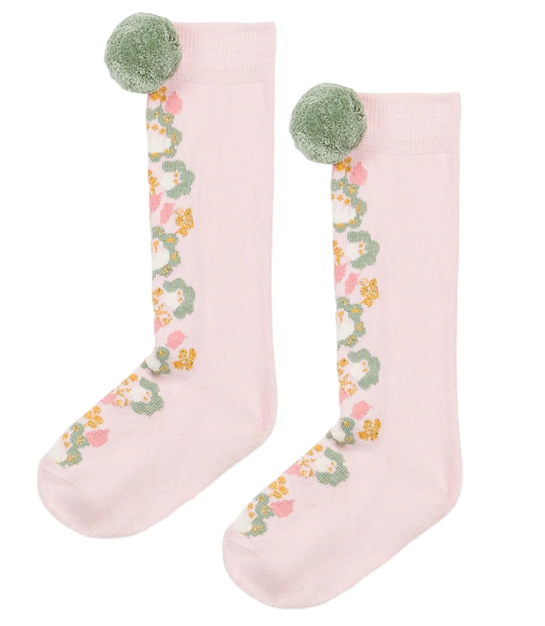 Chaussettes rose CHELIE LOUISE MISHA