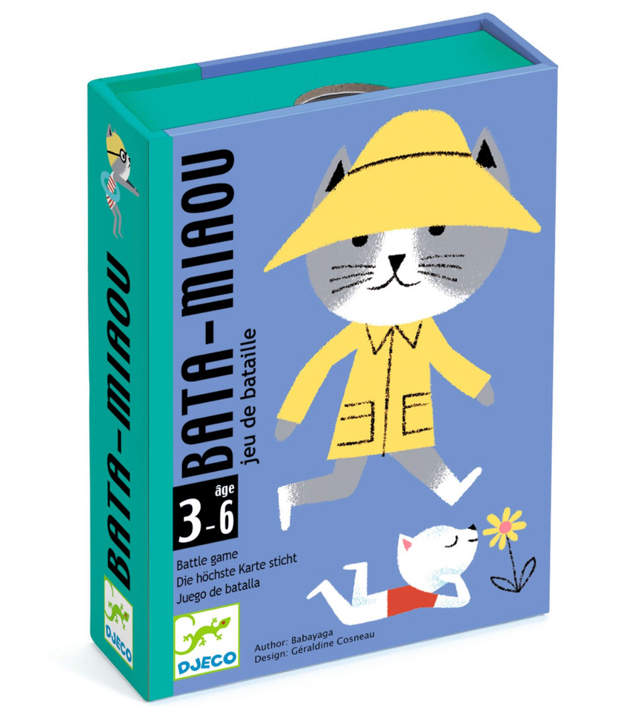 Jeu de cartes Bata Miaou DJECO