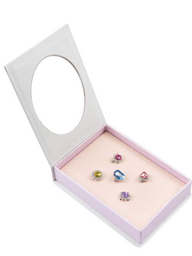 Coffret de 5 bagues ELIZABETH GREAT PRETENDERS