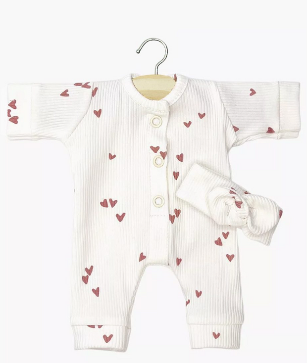 Combi + bandeau Babies Lili et son bandeau en maille MINIKANE