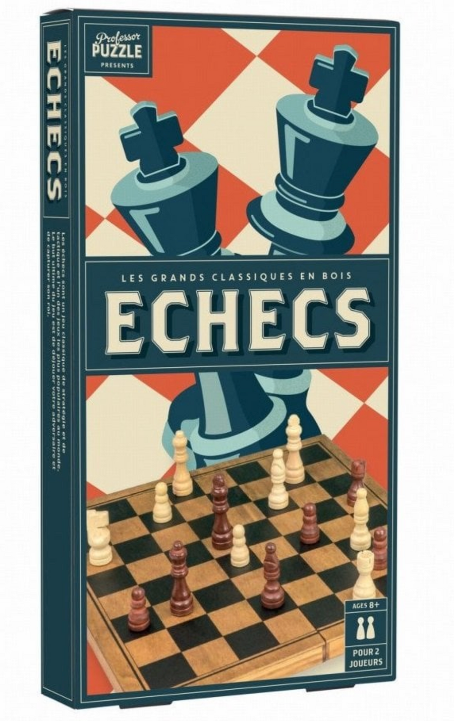 Echec bois vintage WILSON JEUX