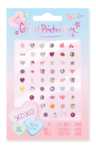 Autocollants pour les ongles Candy Heart GREAT PRETENDERS