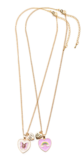 Collier arc-en-ciel et Papillon Best friends GREAT PRETENDERS
