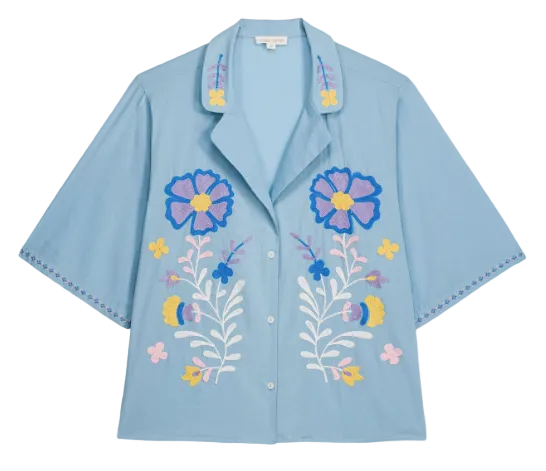 Chemise ADULTE EMILIUS stone blue LOUISE MISHA