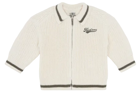 Cardigan NUGGETS ecru BONTON
