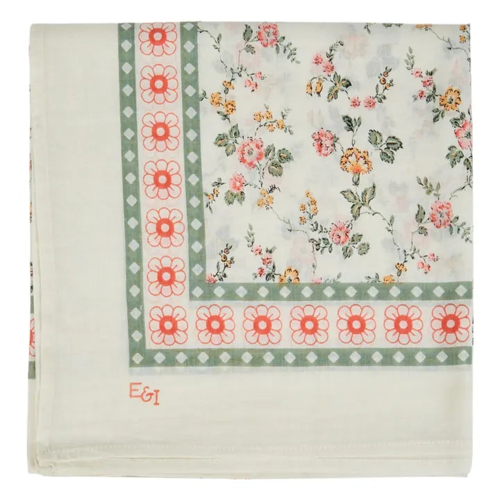 Foulard 100 x 100 cm ROSIER EMILE & IDA
