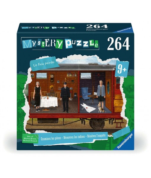 Mystery puzzle - Le feu perdu 264 pièces