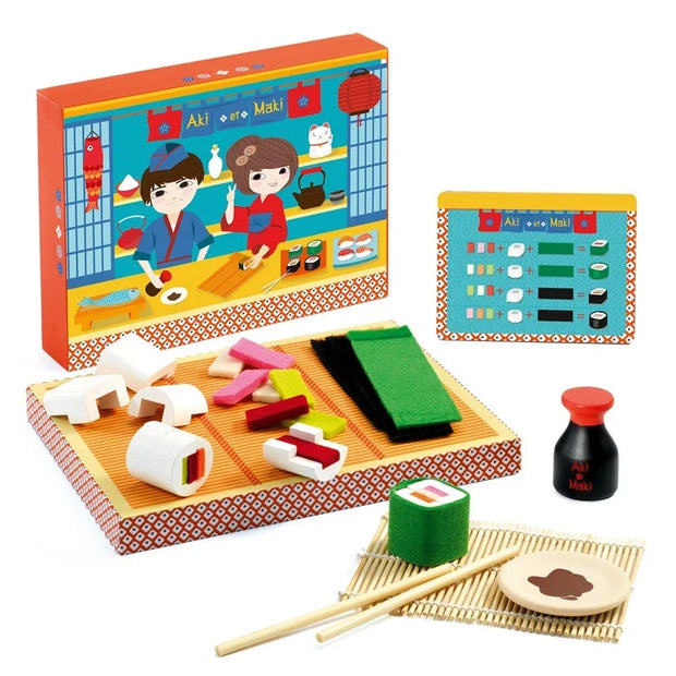 AKI & MAKI Jouer à préparer des sushis DJECO