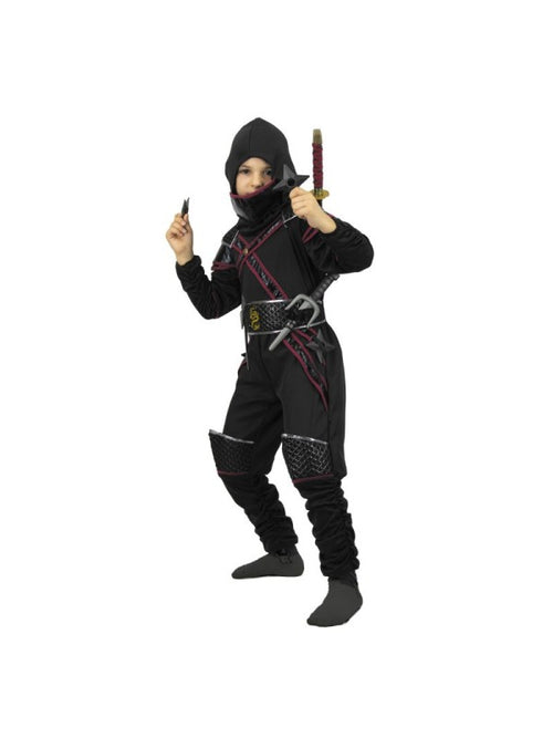 Costume ninja de luxe 4-6 ans