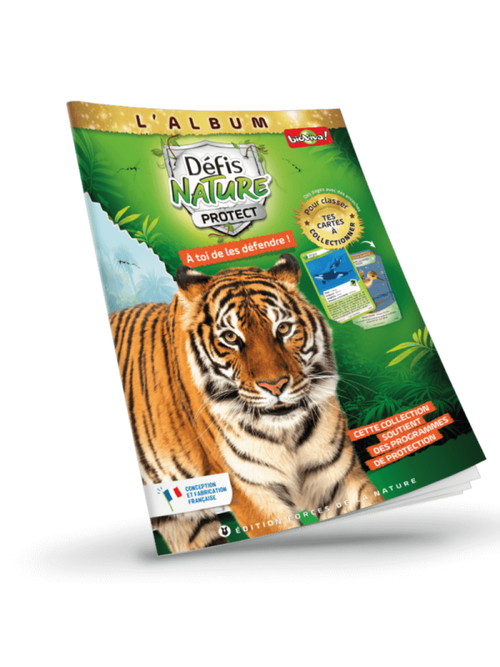 Défis Nature protect - Album rangement tigre