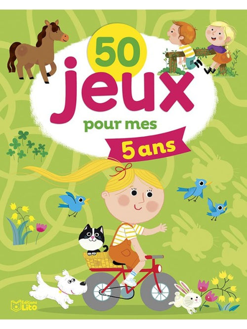 50 jeux pour mes 5 ans
