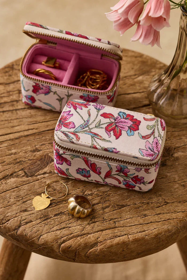 Boîte à bijoux SOUMAYA cream floral haven LOUISE MISHA