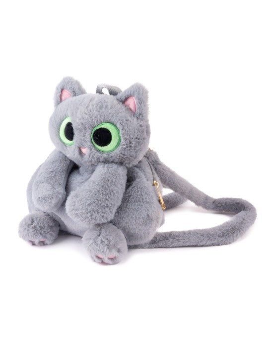 Sac à dos chaton gris