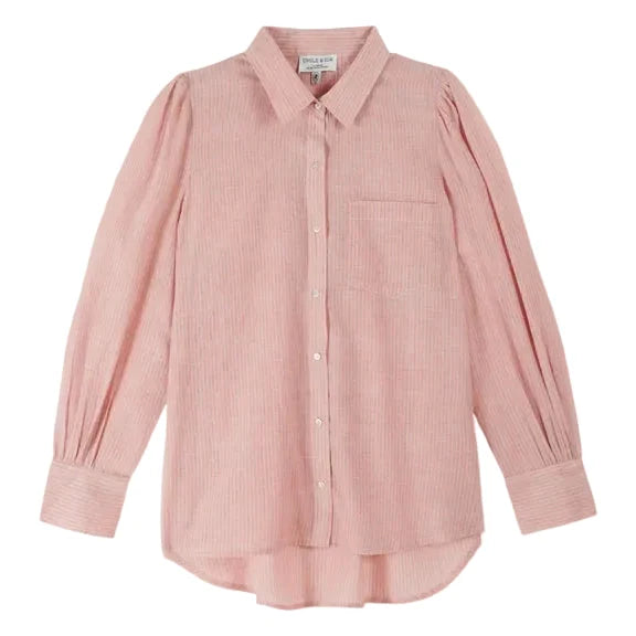 Chemise ADULTE KHADI rose EMILE ET IDA