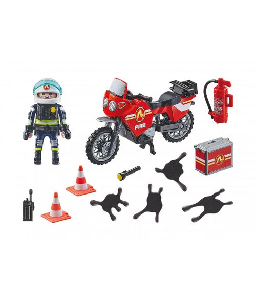 Action Heroes - Pompier et moto