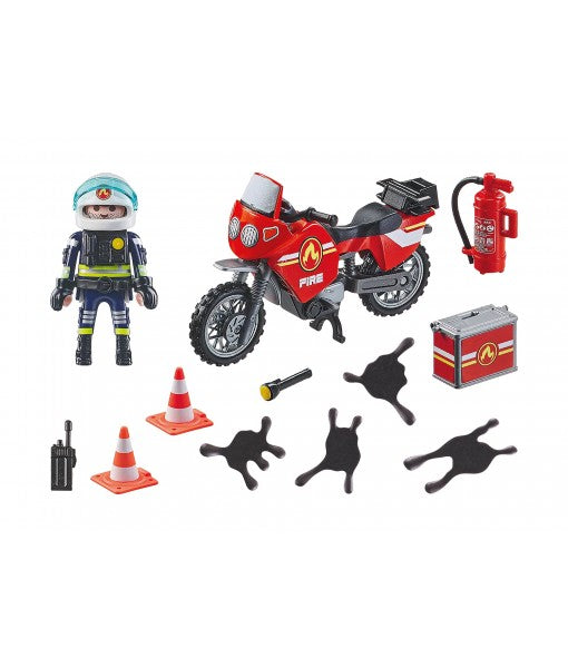 Action Heroes - Pompier et moto