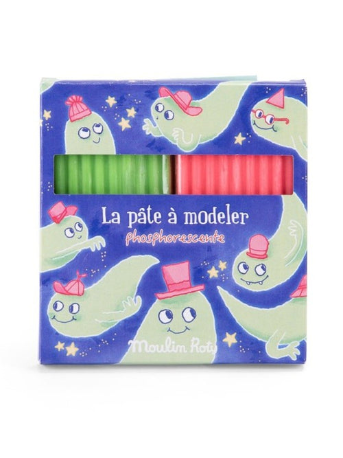 2 pâtes à modeler phosphorescentes Les petites merveilles