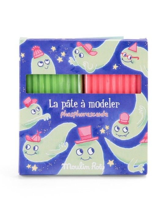 2 pâtes à modeler phosphorescentes Les petites merveilles