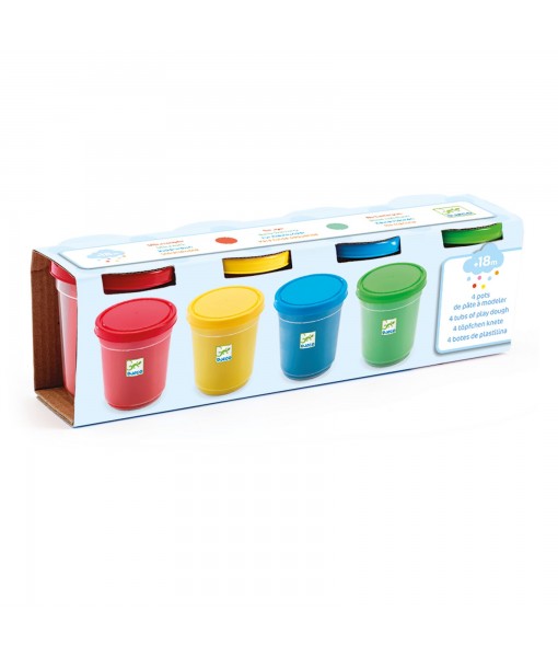 Pâte à modeler - 4 pots